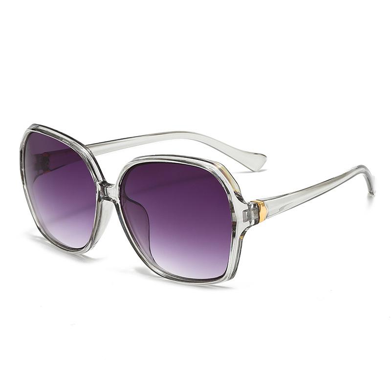 

Vintage Large Frame Sunglasses Ins Fashion Sunglasses for Women