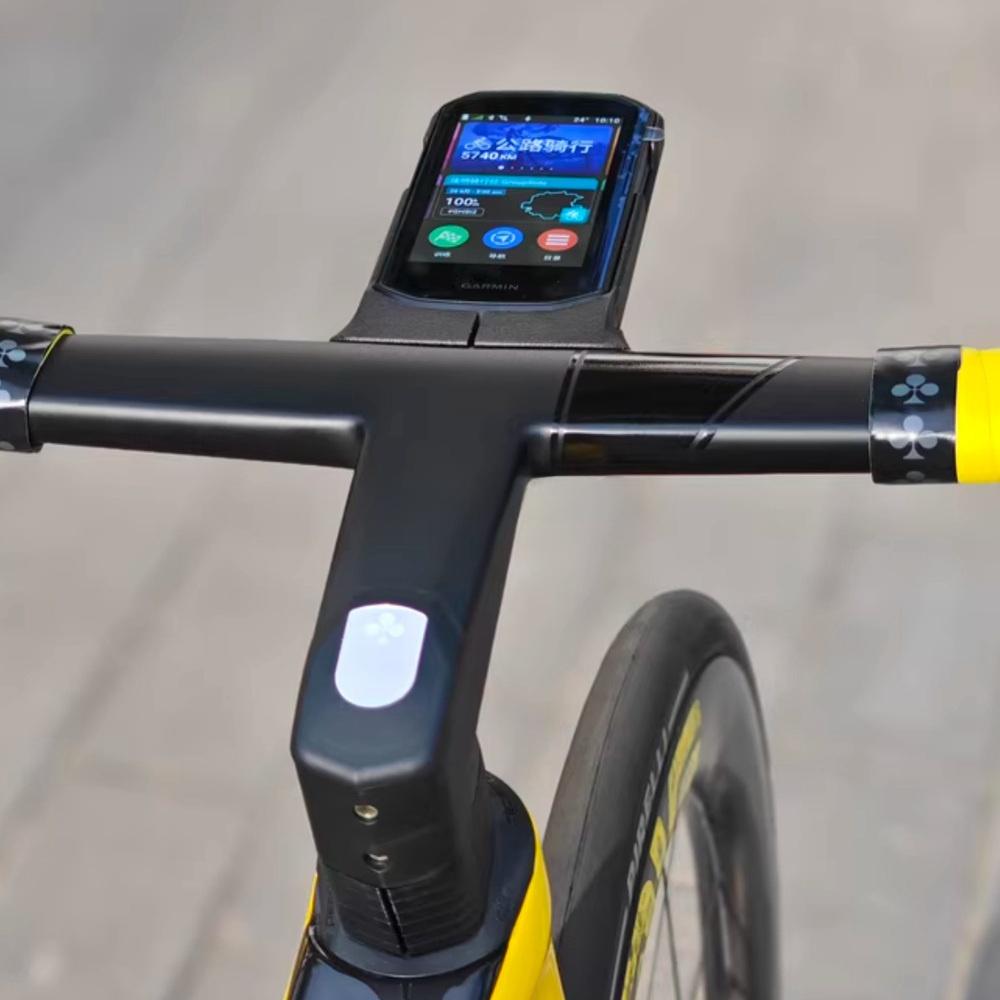 Аэродинамический интегрированный руль Wahoo KICKR V4RS Крепление Garmin WELEKEE Держатель датчика каденса для велосипеда Дорожный велосипед Велосипедное оборудование Wahoo roam v2