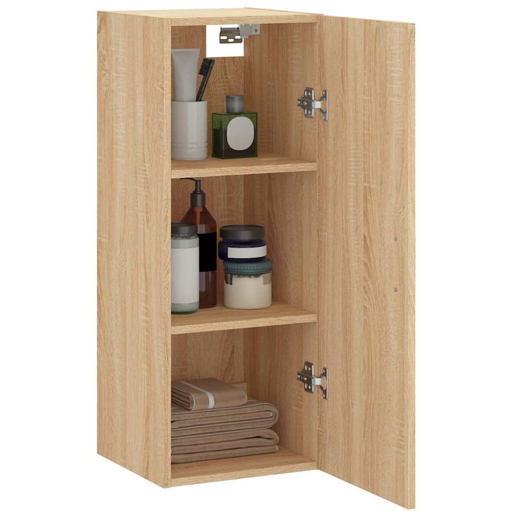 Wall Cabinet Sonoma Oak 34.5 X 34 X 90 Cm
