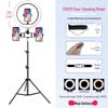Live Broadcast Selfie Tripod with Fill Light for Multi-Camera Shooting & Singing
