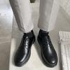 Performance Shoes Glossy Light Leather Casual Small Leather Shoes Student Trendy Handsome Single Shoes with Small Suit