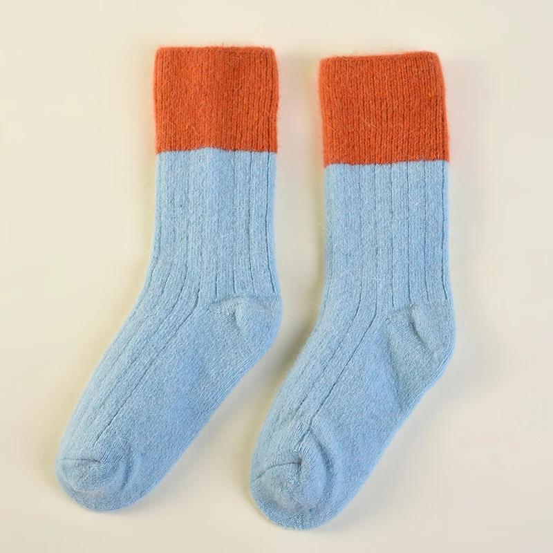 Socks Girl Wool Child Keep Warm Baby Girls Children's Winter Infant Sock Clothes Leggings Clothing 2-12 Years Mother Kids