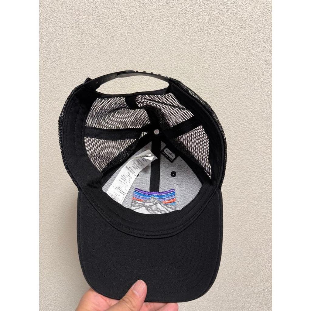 Used Patagonia Mesh Cap Line Logo Lowepro Trucker Hat