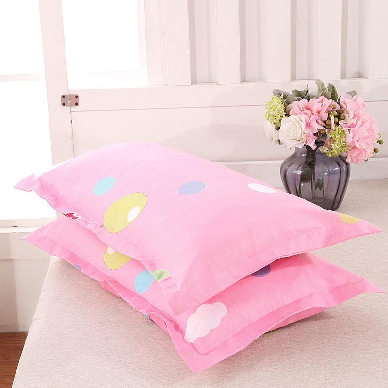 Soft Brushed Faux Cotton Pillowcase Bedding - Skin-Friendly for Kids