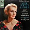 LP Record RICHARD STRAUSS  ELISABETH SCHWARZ  Vier Letzte Lieder Und Funf Ander SMC91482 Columbia Germany Classical Used