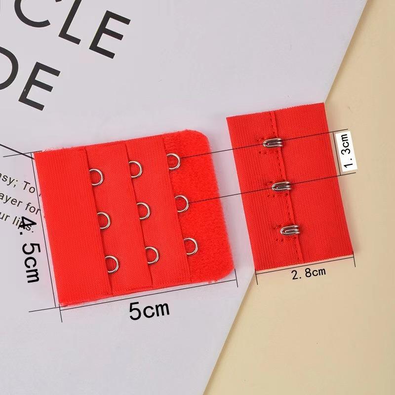 

Удлинители для бюстгальтера Удлинитель для бретелей 3 крючка 2 ряда Женское нижнее белье Удлиненные удлинители для бюстгальтера Аксессуары для бюстгальтера One Size красный