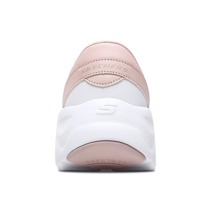 Skechers DLites Airy Fabric Synthetic Leather Bow Low-Top Lifestyle Casual Shoes Women Sneaker Light-Pink 88888162-LTPK