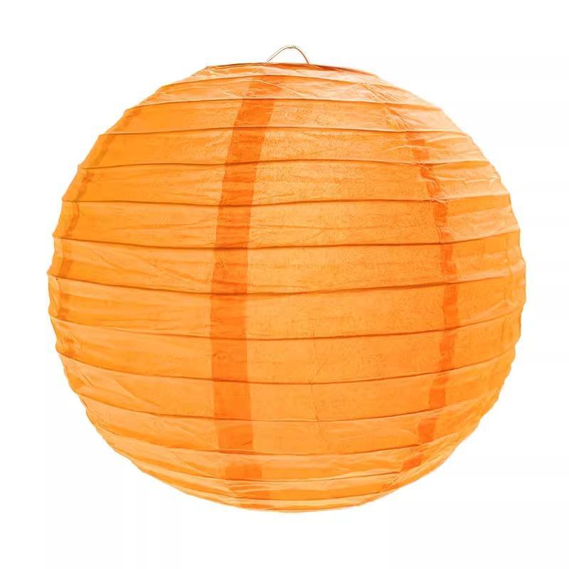 Multicolor Round Paper Lanterns N Foldable Hanging Paper Lamp Diy Decorative Lantern For Wedding Birthday Party Home Decor