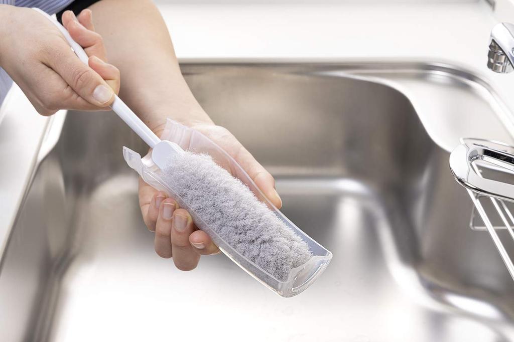 Sanko Bikkuri Baby Tassenreiniger, Grau