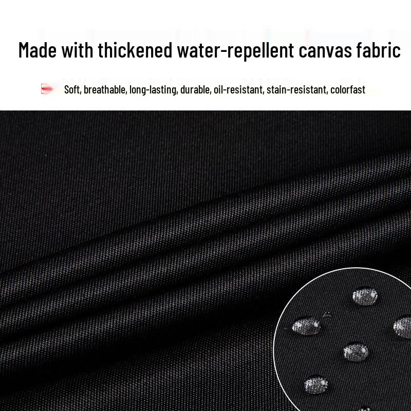 Waterproof Oil-proof Apron for Milk Tea & Flower Shops, Custom Logo, Unisex Catering Workwear.