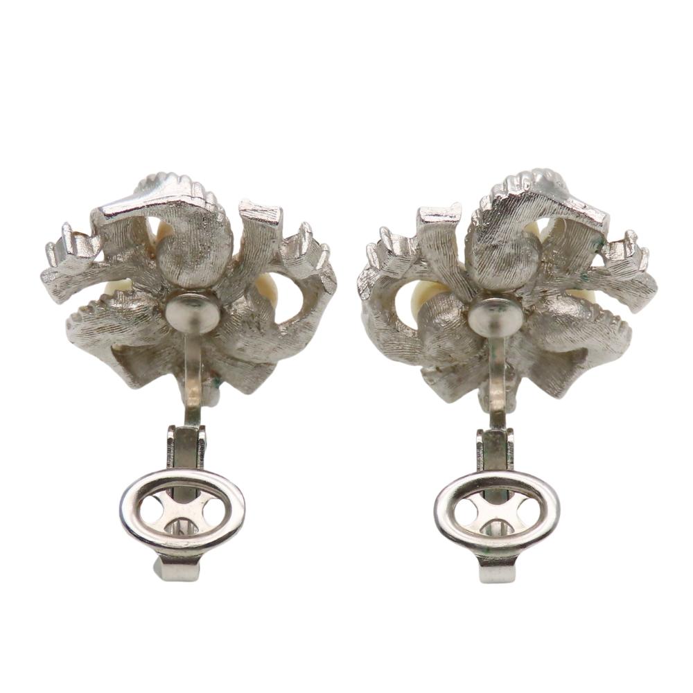 Gebraucht Ohrring TRIFARI Metall 10,8g Silber Trifari