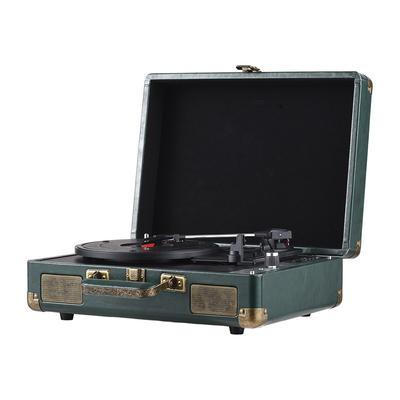 Giradischi in vinile vintage BT Fonografo Registrazione USB 33/45/78 giri Supporto per vinile da 7/10/12 pollici