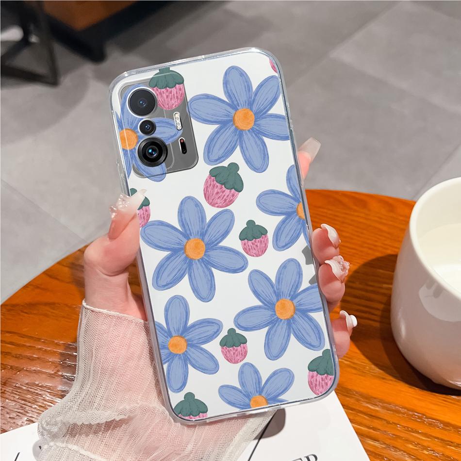 

Phone Case For Xiaomi 11T Pro Creative Tag Soft TPU Silicone Clear Shockproof Bumper For Xiaomi 11 T Pro 11TPro Back Cover Coque Xiaomi 11T Pro