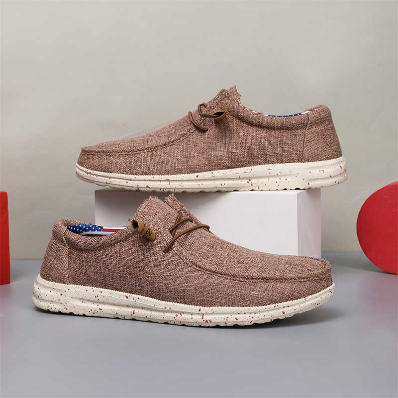 Fashion Spring-autumn With Ties Men Brand Sneakers Loafers Grandmother Womems Shoes Sport Industrial Sewing High End Shows