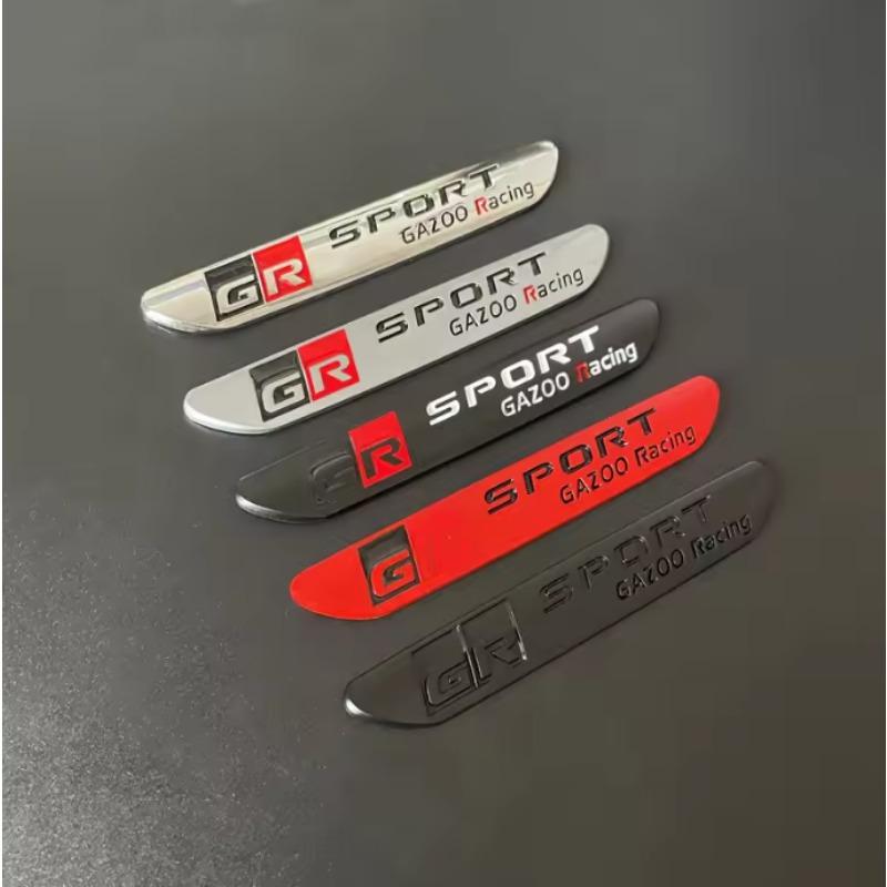 Metal 3D G-R Sport Gazoo Racing Logo Emblema Aripă Laterală Mașină Insignă Autocolant Pentru C-HR RAV4 Corolla Camry