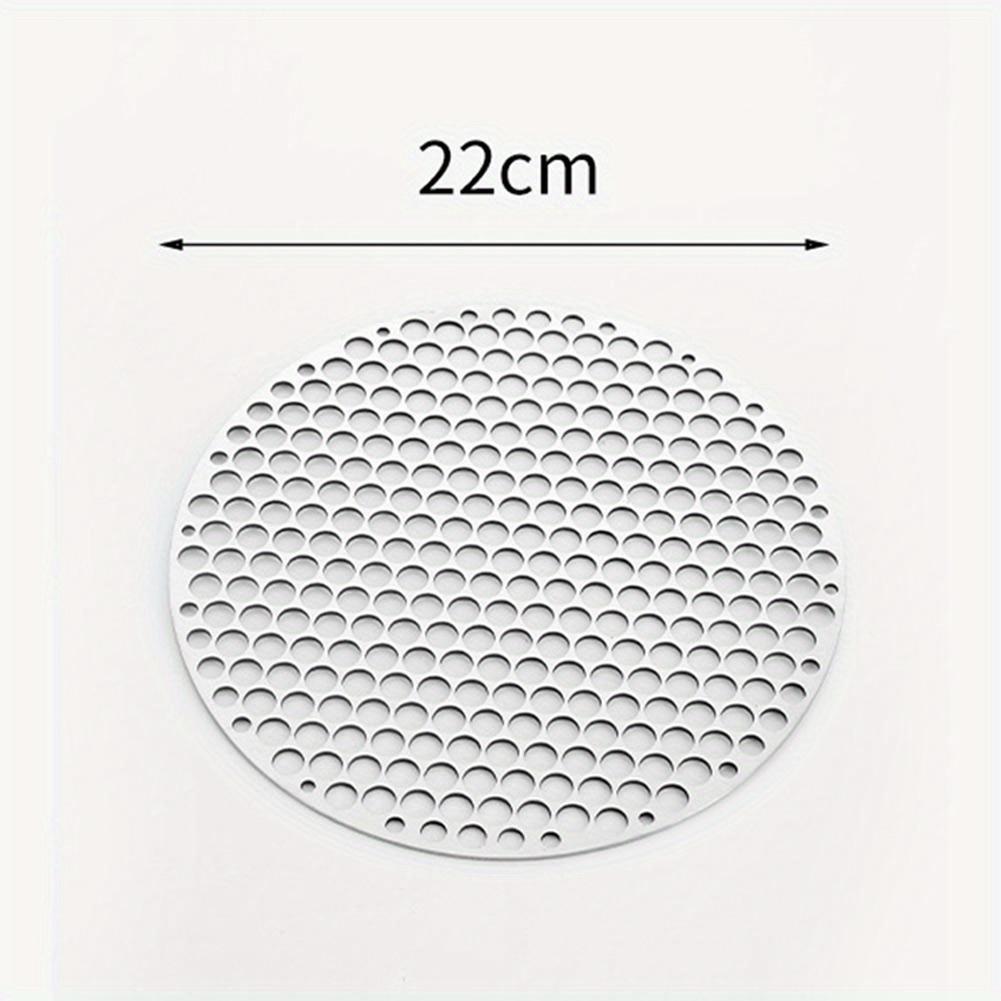 Stainless Steel Barbecue Net Round Metal BBQ Mesh Grate Grid Camping Picnic Food Rack BBQ Grill Kitchen Tool Accessories 22cm