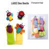 Set di sonagli da polso e caviglia per animali del bosco - Giocattoli a campanella educativi multi-stile