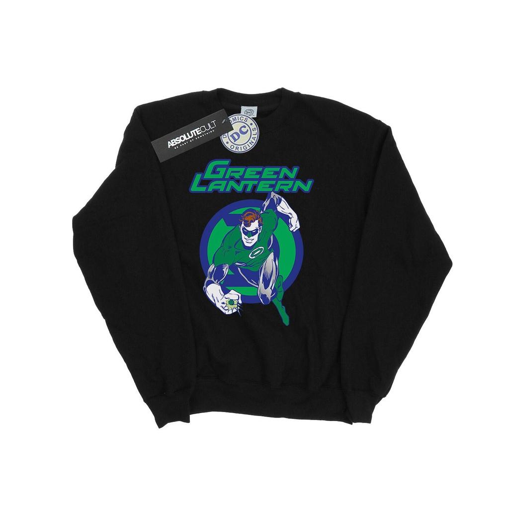 DC Comics Womens/Ladies Green Lantern Leap Sweatshirt