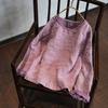 Johnature Women Vintage T-Shirts Spring Chinese Style O-Neck Long Sleeve Linen High Quality Female T-Shirts