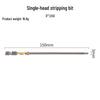 Han Axe D2 Magnetic Phillips Screwdriver Bit Set - Hex Shank, Impact Resistant, Extended Head