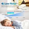 42 Inch Ceiling Fan 3 Blades Vintage Industrial Wood Ventilator No Light Remote Control for Coffee Shop Home Hotel Office