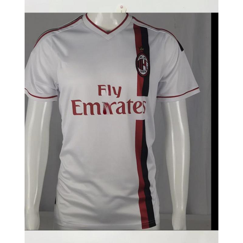 0607 AC Milán Milánský dres Kaka 95-20 Ronaldinho a retro fotbalový dres