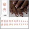 Simple Wearable French Nail Tips - Flat, European & American Style