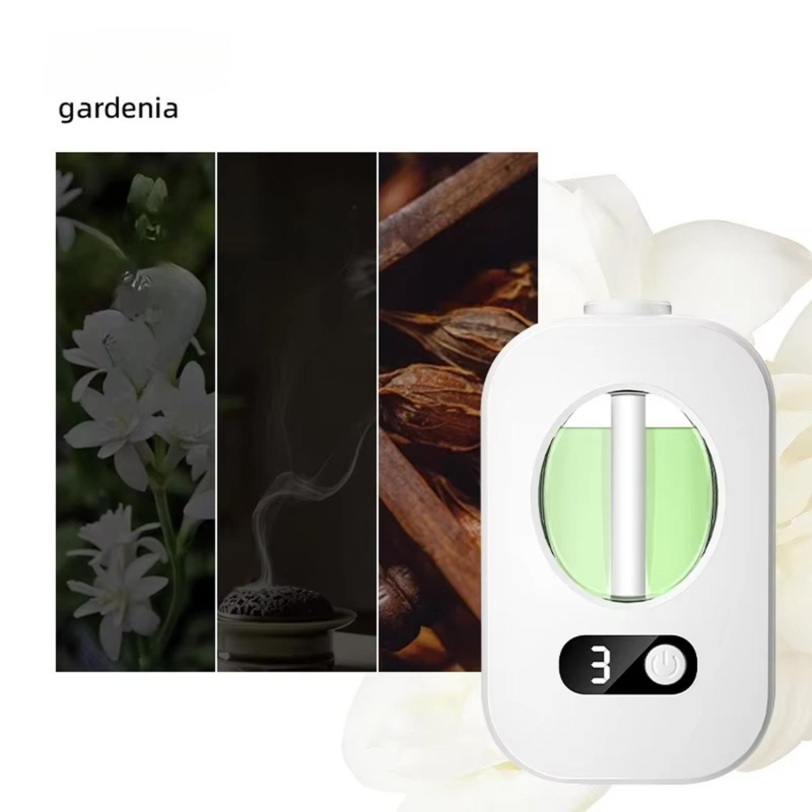 

Smart Aroma Diffuser Automatic Spray Freshener Car Home Humidifier Deodorizer40ml one size білий