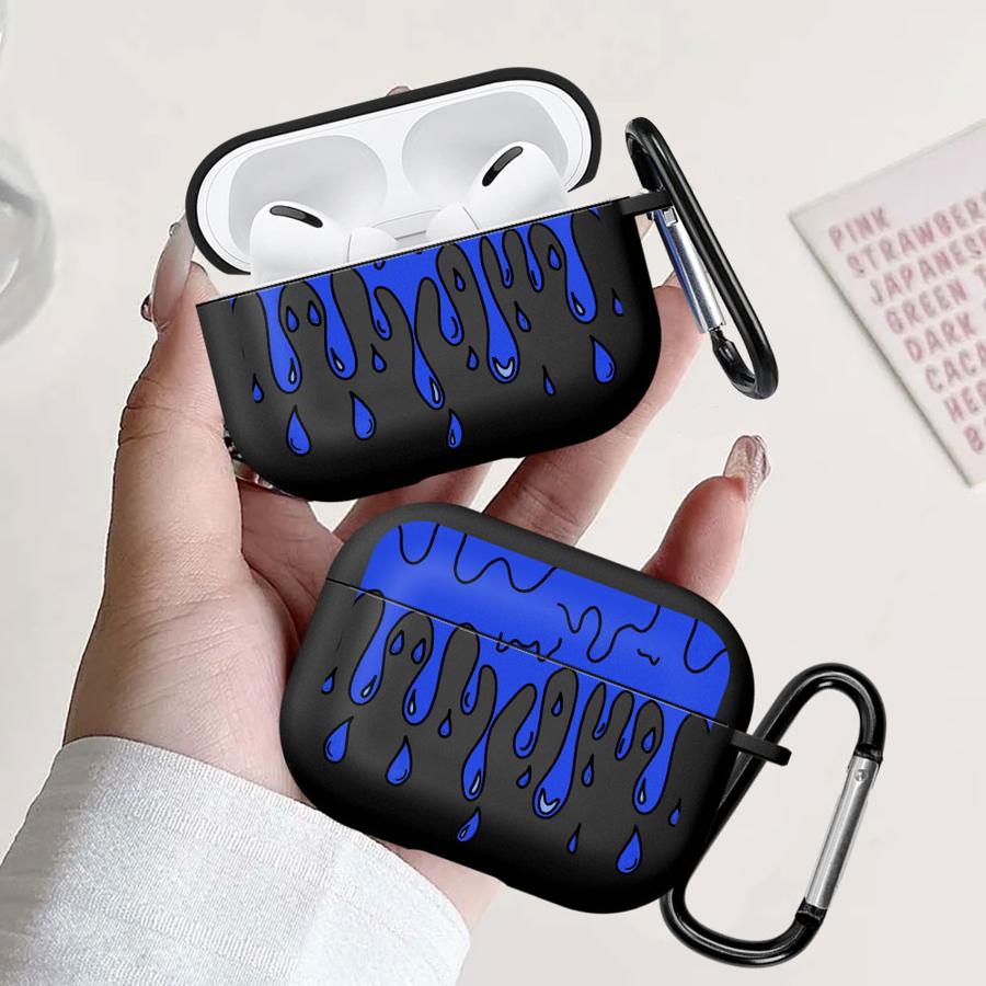 Case For Airpods Pro3 3 4 1 Pro2 Pro 2 Earphone Cases Cover Fun Paint Graffiti Art