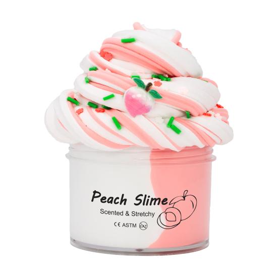 

70 мл масляная глина с персиком, арбузом, русалкой, мороженым, подвеска с антипригарным покрытием, супер мягкая для детей, для взрослых, для снятия стресса, игрушка для слизи, подарок для малышей, мальчиков и девочек розовый