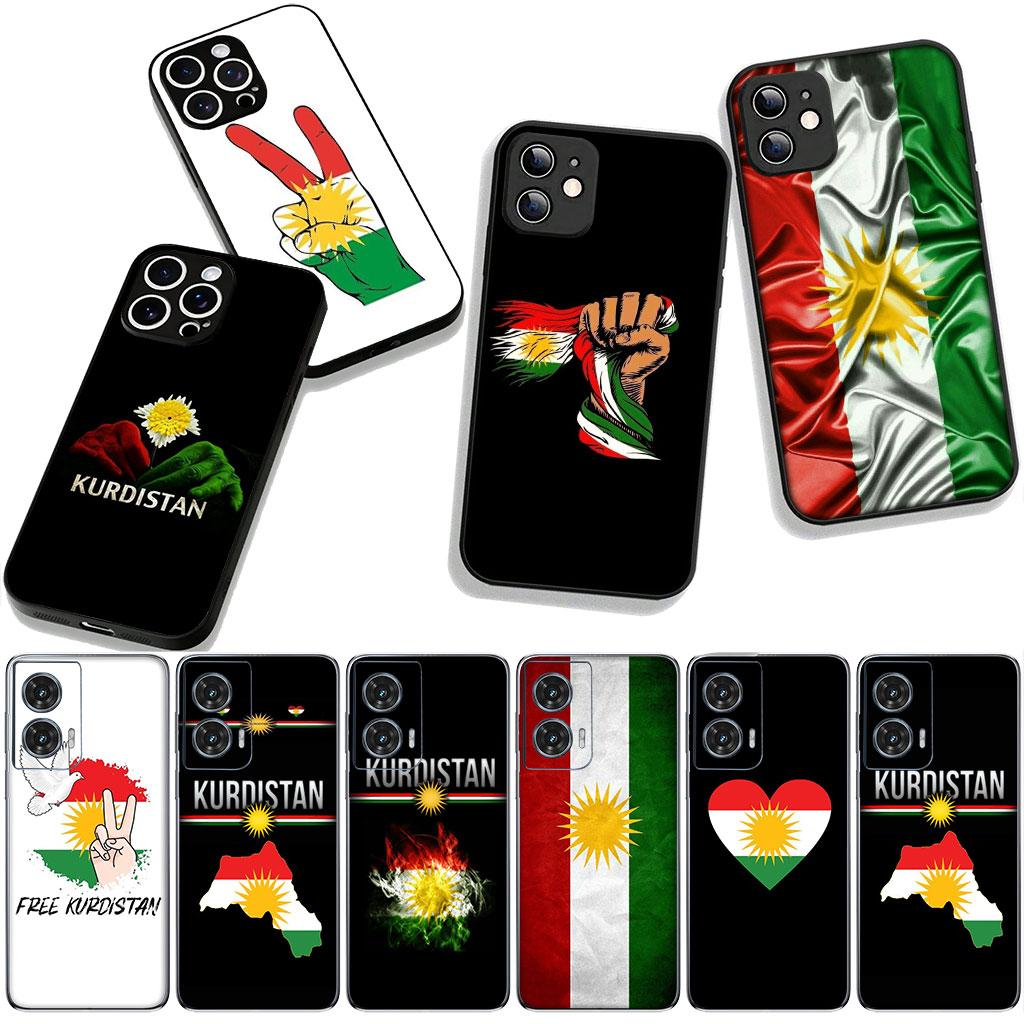 Cover for Apple iPhone 16 15 14 Plus 13 12 Mini 17 Pro Max + ProMax 16E Air Casing Phone Case Kurdistan Flag