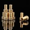 2x Bicycle Presta To American Adapter Converter Bike Tire Valve Adapter Copper Bicycle Pump Valve Connector F/V To A/V Converter