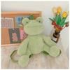 Small Frog Shaped Backpack Cute Plush Bag Cartoon Preschooler Book Bag Animal Backpack For Kid Girl Chritmas Gift