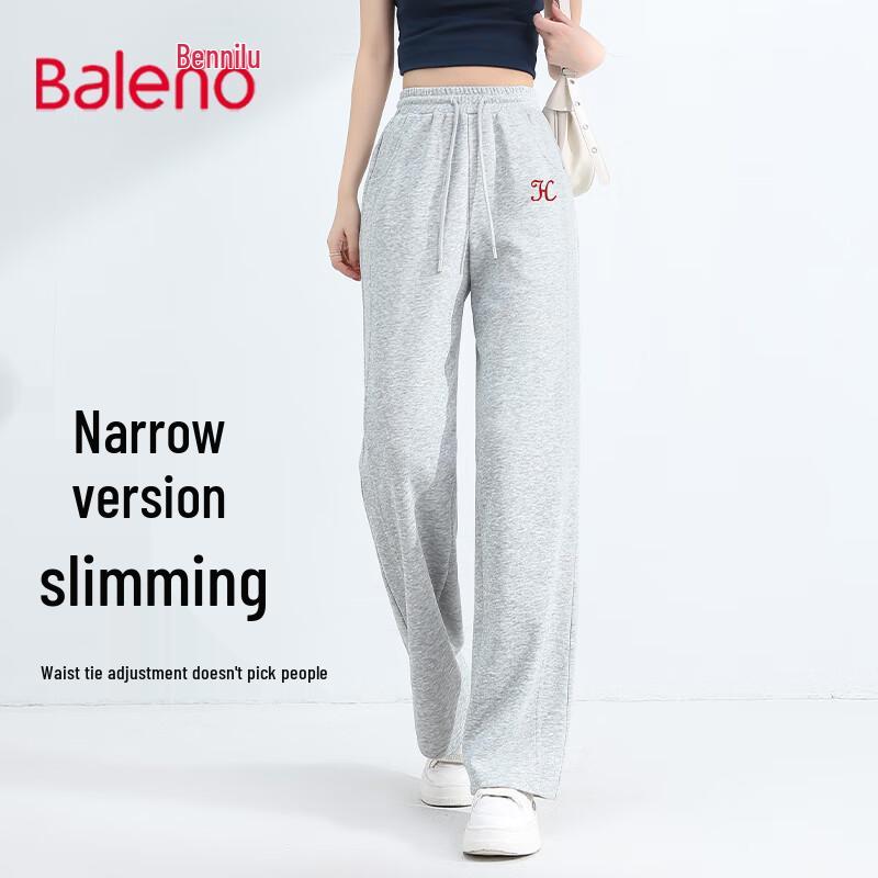 Baleno Women's Slim-Fit Patchwork Straight-Leg Sweatpants