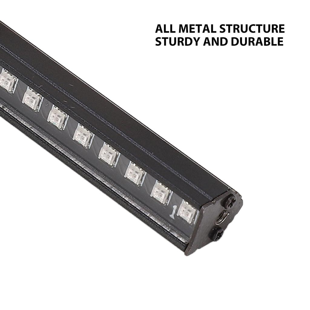 RC Dachgepäckträger LED-Lampe Kit 16 LEDs RGB Mehrfachmodus RC Licht Upgrade Teile für Traxxas 1/18 RC Autos