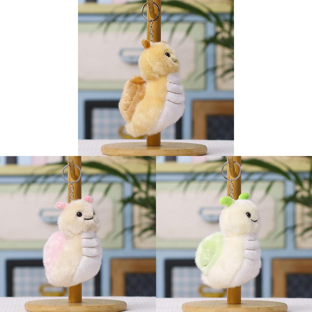 Plush Snail Keychain With Cute Animal Toy For Kids And Teens