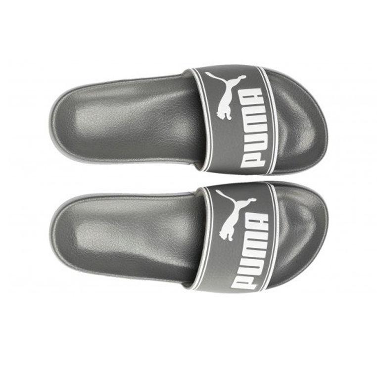 Puma Leadcat Series Outdoor Simple Comfortable Rubber Sole Slide Sandals Unisex Footwear Lime 360263-24