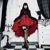 Punk Rocker Skirt Cosplay Gothic Lolita Short Mori School Cultural Halloween Costume [SSUPTEMBER2] Costume, Lolita, Gal, Style, Sexy, Sleeves,