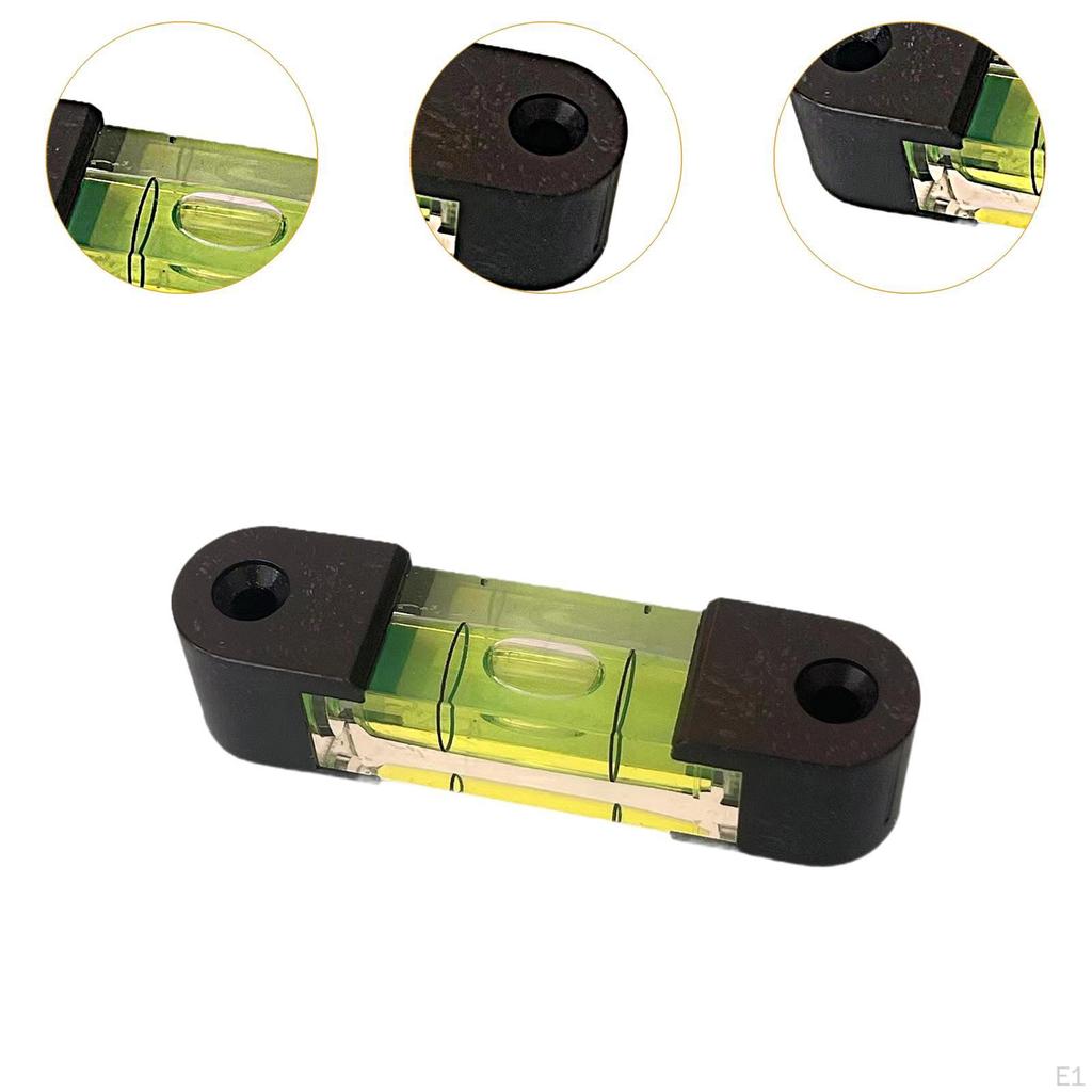 2 Stück Kleine Wasserwaage Mini Blasen Nivellierwerkzeug Zimmerei Messen Rechteck Wasserwaage