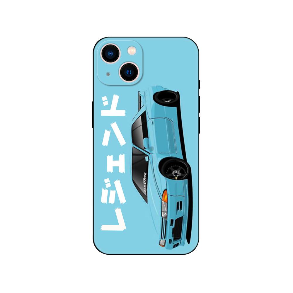 Husă pentru telefon JDM Sports Racing pentru iPhone 14-11 Pro Max Mini