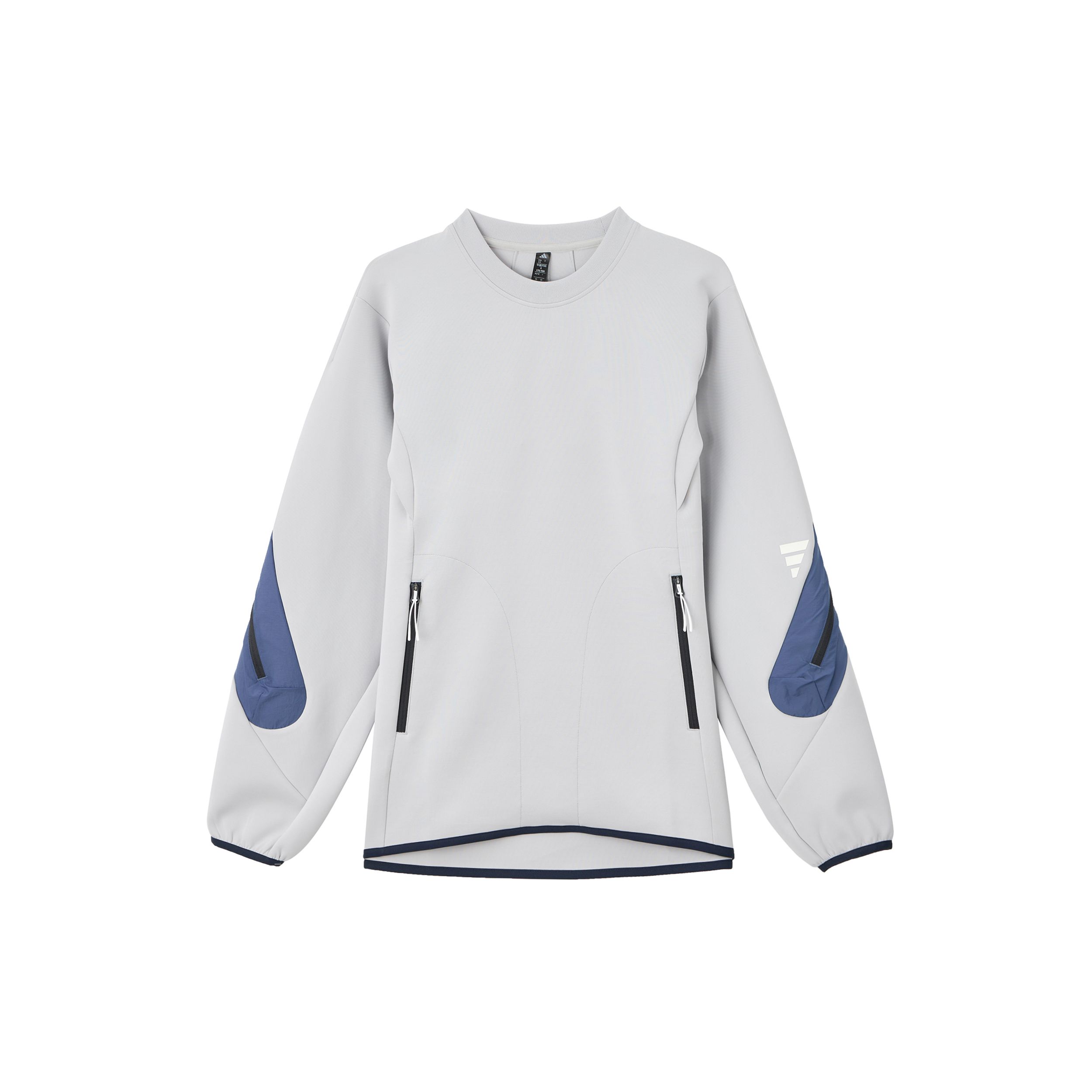 

Adidas SS25 Повседневный Свободный Крой Круглый Вырез Сборный Американский Свитшот Унисекс Свитшот Светло-Серый JM8628 XL