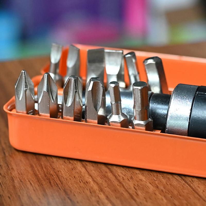 Impact Driver Bit Set 4 Pieces Screw Extractor Set Hand Impact Screwdriver Small Impact Tool Set Repair Tool Kits Screwdriver