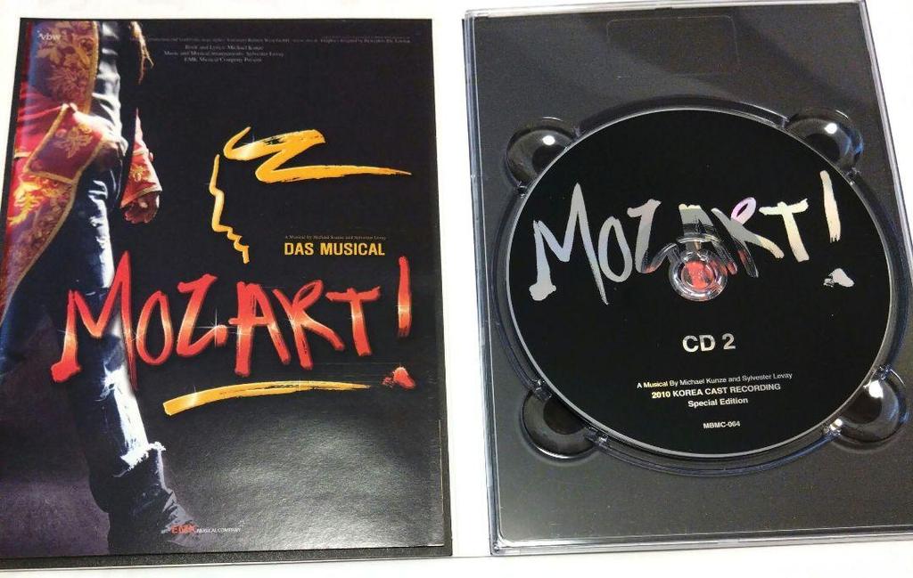 [USED] Musical Mozart Korean 2CD Special Edition Stage Soundtrack