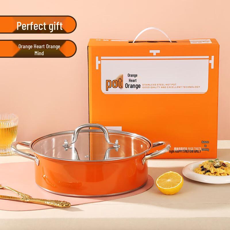 Sigaang Large Capacity Thickened Stainless Steel Induction Pot