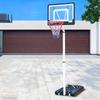 JEEANLEAN Portable Height-Adjustable Youth Basketball Hoop