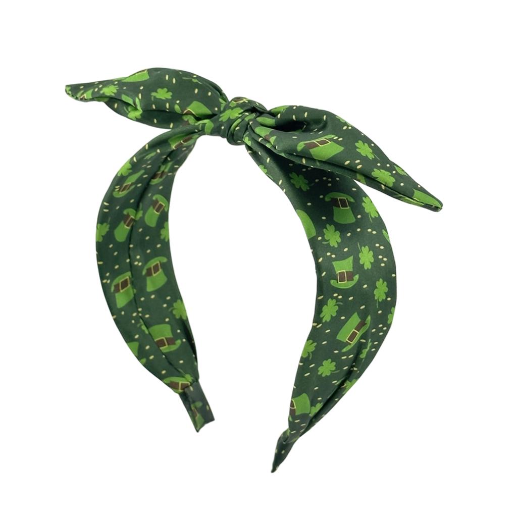 Wir stellen unser St. Stilvolles Statement-Haarband für den St. Patrick's Day