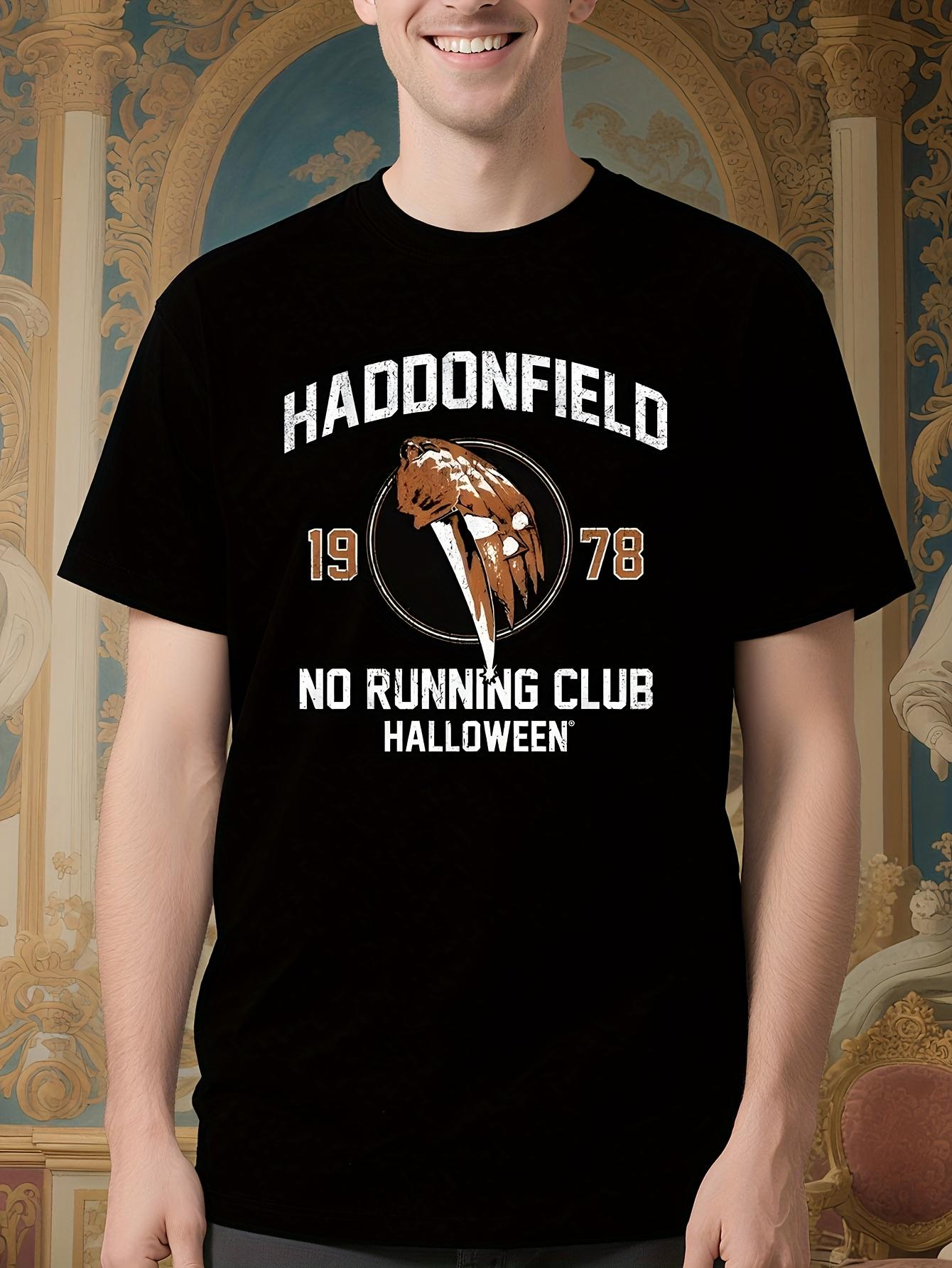 Haddonfield No Running Club Halloween Movie Tshirt 19 and... XXL