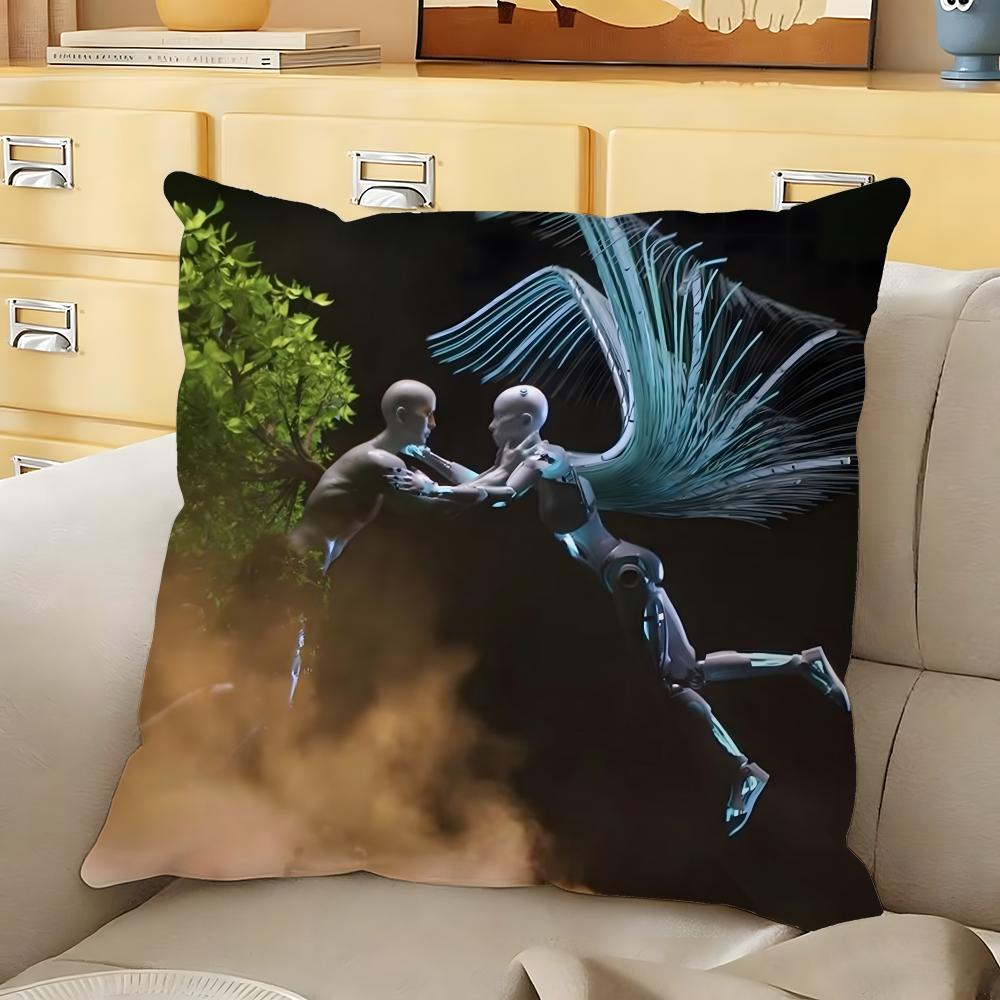 

DJ AAnyma Music Cushion Cover Soft Durable Reversible Pillow Cover Home Car MultiScene Daily Comfort Pillowcase 30X30cm