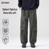 FAIRWHALE Men's Casual Straight-Leg Cargo Pants