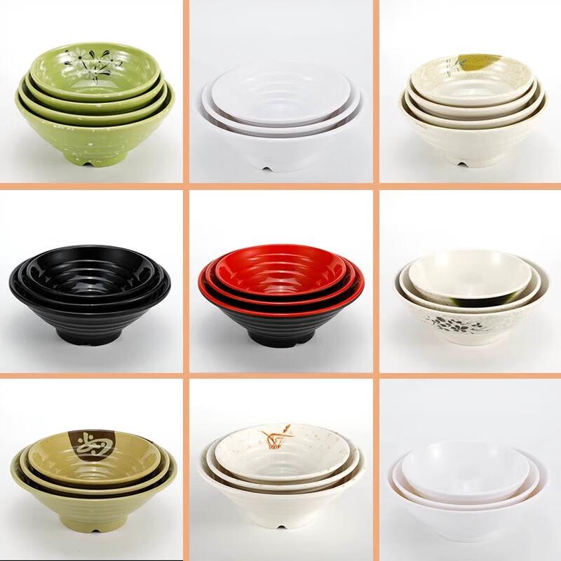 Durable Melamine Soup and Noodle Bowl